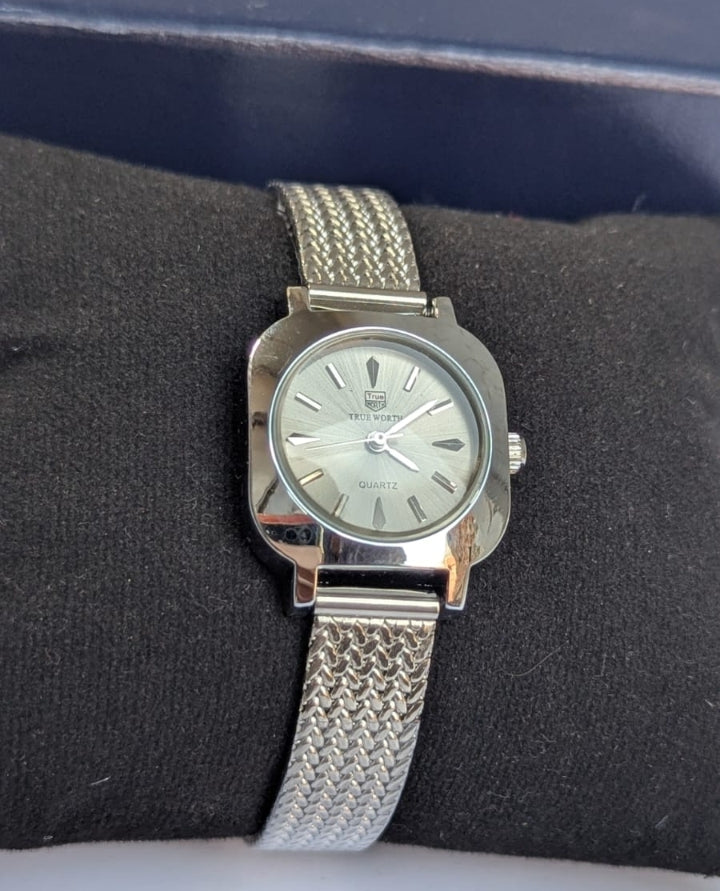 Elegant Ladies Silver Watch