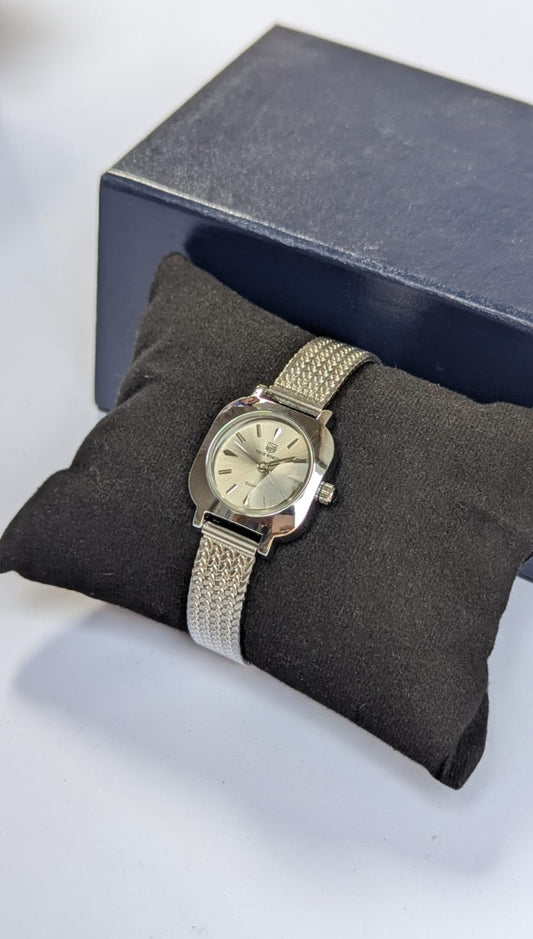 Elegant Ladies Silver Watch