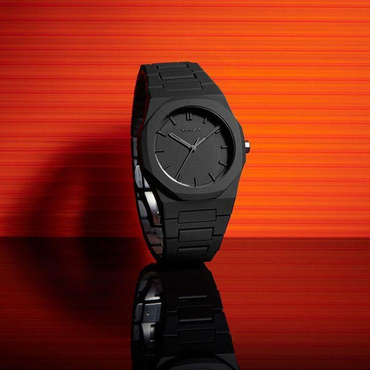 Black Arabic Aura Watch